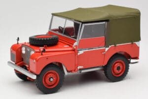 Land Rover 88 Series I Rosso Minichamps 1:18 150168910 Pressofusione