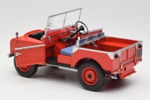 Land Rover 88 Series I Rosso Minichamps 1:18 150168910 Pressofusione — immagine 5 di 8