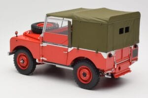 Land Rover 88 Series I Rosso Minichamps 1:18 150168910 Pressofusione — immagine 7 di 8