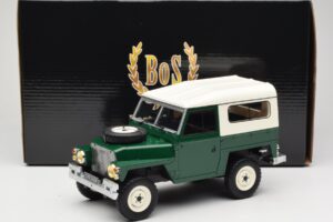 Land Rover Lightweight Series III Hard Top Verde Scuro BoS Models 1:18 BOS355 Resina — immagine 6 di 6
