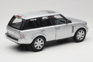 Land Rover Range Rover L322 Argento Welly 1:18 12536W Pressofusione — immagine 3 di 8