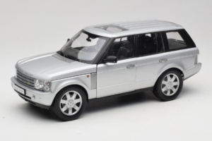 Land Rover Range Rover L322 Argento Welly 1:18 12536W Pressofusione