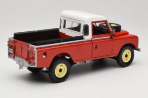 Land Rover Series I 109 Pickup Rosso Eagle Collectibles 1:18 440500 Pressofusione — immagine 3 di 8