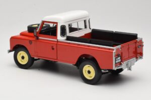 Land Rover Series I 109 Pickup Rosso Eagle Collectibles 1:18 440500 Pressofusione — immagine 7 di 8