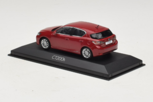 Lexus CT200h Rosso Minichamps 1:43 LEXUS002 Pressofusione — immagine 3 di 4