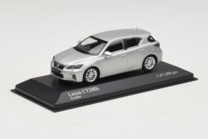 Lexus CT200h Argento Minichamps 1:43 410166001 Pressofusione — immagine 2 di 4