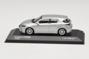 Lexus CT200h Argento Minichamps 1:43 410166001 Pressofusione