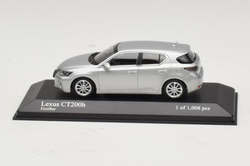 Lexus CT200h Argento Minichamps 1:43 410166001 Pressofusione