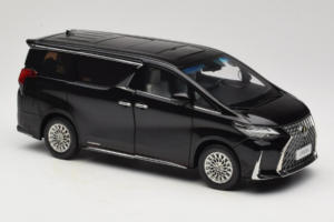 Lexus LM300h Nero Kyosho 1:18 08963BK Pressofusione — immagine 6 di 8
