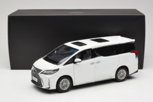 Lexus LM300h White Pearl Kyosho 1:18 08963WP Pressofusione — immagine 8 di 8