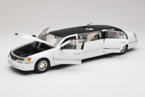 Lincoln Limousine Bianco Sun Star 1:18 1260 Pressofusione — immagine 2 di 8