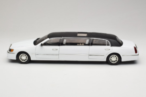 Lincoln Limousine Bianco Sun Star 1:18 1260 Pressofusione — immagine 4 di 8
