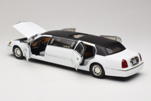 Lincoln Limousine Bianco Sun Star 1:18 1260 Pressofusione — immagine 5 di 8