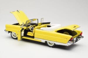 Lincoln Premiere Cabriolet Giallo Sun Star 1:18 4641 Pressofusione — immagine 5 di 8