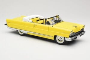 Lincoln Premiere Cabriolet Giallo Sun Star 1:18 4641 Pressofusione — immagine 6 di 8