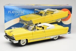 Lincoln Premiere Cabriolet Giallo Sun Star 1:18 4641 Pressofusione — immagine 8 di 8