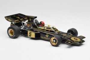 Lotus 72D #5 E. Fittipaldi John Player Special GP Spain 1972 MCG 1:18 MCG18610F Pressofusione — immagine 2 di 6