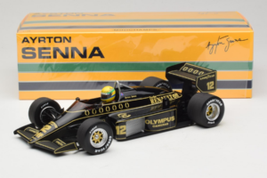 Lotus 97T Renault #12 A. Senna Team Lotus 1985 Minichamps 1:18 540851812 Pressofusione — immagine 7 di 7