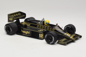 Lotus 98T Renault #12 A. Senna Team Lotus 1986 Minichamps 1:18 540861812 Pressofusione — immagine 4 di 7