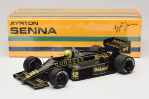 Lotus 98T Renault #12 A. Senna Team Lotus 1986 Minichamps 1:18 540861812 Pressofusione — immagine 7 di 7