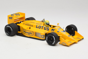 Lotus 99T Honda #12 A. Senna Team Lotus 1987 Minichamps 1:18 540871812 Pressofusione — immagine 4 di 7