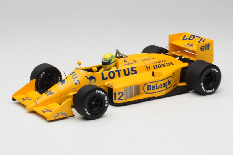 Lotus 99T Honda #12 A. Senna Team Lotus 1987 Minichamps 1:18 540871812 Pressofusione