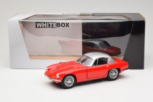 Lotus Elise S1 Rosso & Argento Whitebox 1:18 WB18003 Pressofusione — immagine 8 di 8