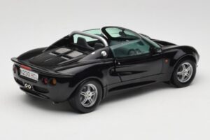 Lotus Elise S1 Roadster Nero Chrono 1:18 CH001 Pressofusione — immagine 3 di 8
