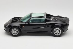 Lotus Elise S1 Roadster Nero Chrono 1:18 CH001 Pressofusione — immagine 4 di 8