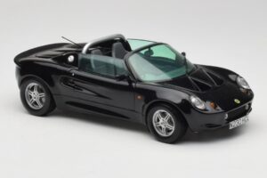 Lotus Elise S1 Roadster Nero Chrono 1:18 CH001 Pressofusione — immagine 6 di 8