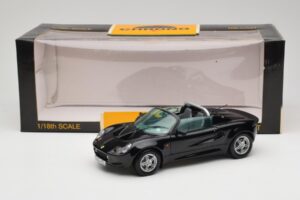 Lotus Elise S1 Roadster Nero Chrono 1:18 CH001 Pressofusione — immagine 8 di 8