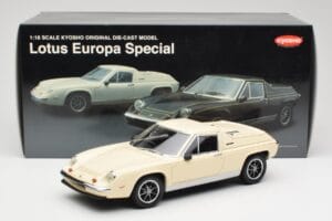 Lotus Europa S2 Special Bianco Kyosho 1:18 08155W Pressofusione — immagine 8 di 8