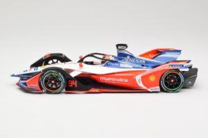 Mahindra M5Electro Mahindra Racing #94 F. Rosenqvist Formula E Season 5 2019 Minichamps 1:18 114180094 Pressofusione — immagine 3 di 6