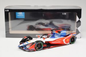 Mahindra M5Electro Mahindra Racing #94 F. Rosenqvist Formula E Season 5 2019 Minichamps 1:18 114180094 Pressofusione — immagine 6 di 6