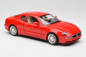 Maserati 3200 GT Rosso Mondiale Collezione Speciale Bburago 1:18 30071 Pressofusione — immagine 6 di 8