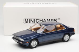 Maserati Biturbo Coupe Blu Scuro Metallizzato Minichamps 1:18 107123500 Pressofusione — immagine 6 di 6