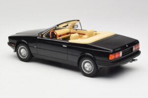 Maserati BiTurbo Spyder Nero Minichamps 1:18 107123531 Resina — immagine 5 di 6