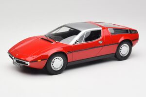 Maserati Bora Rosso & Argento Minichamps 1:18 107123721 Resina