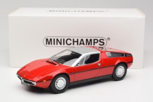 Maserati Bora Rosso & Argento Minichamps 1:18 107123721 Resina — immagine 6 di 6