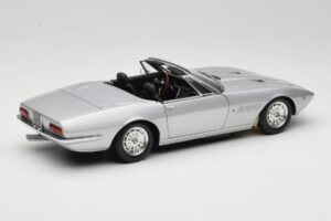 Maserati Ghibli Spyder Argento Minichamps 1:18 100122330 Pressofusione — immagine 3 di 7