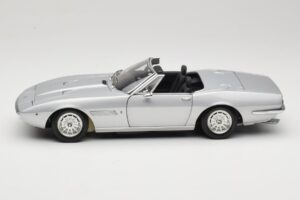 Maserati Ghibli Spyder Argento Minichamps 1:18 100122330 Pressofusione — immagine 4 di 7