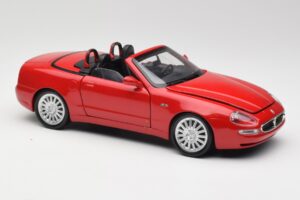 Maserati GT Spyder Rosso Bburago 1:18 34097 Pressofusione — immagine 6 di 8
