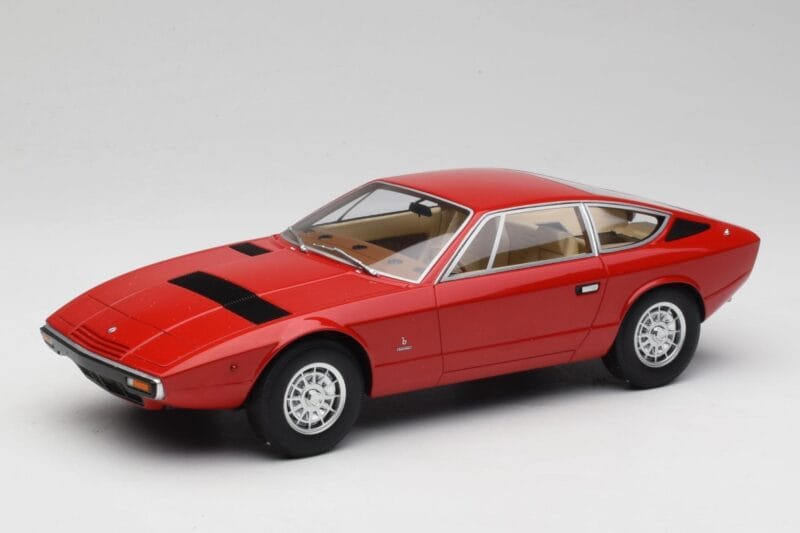 Maserati Khamsin Rosso Minichamps 1:18 107123821 Resina