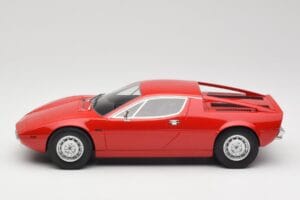 Maserati Merak Rosso Minichamps 1:18 107123761 Resina — immagine 3 di 6