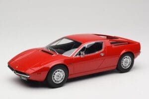 Maserati Merak Rosso Minichamps 1:18 107123761 Resina