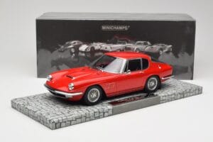 Maserati Mistral Rosso Minichamps 1:18 107123422 Resina — immagine 6 di 6