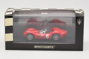 Maserati Tipo 61 #6 R. Penske SCCA National Race Meadowdale 1961 Minichamps 1:43 400611206 Pressofusione — immagine 4 di 4