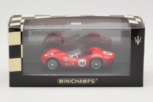 Maserati Tipo 61 #98 C. Shelby Times Mirror Grand Prix Riverside 1960 Minichamps 1:43 400601298 Pressofusione — immagine 4 di 4