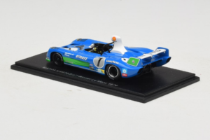 Matra MS670C #7 H. Pescarolo / G. Larrousse Matra-Simca 24 Hours of Le Mans Winner 1974 Spark 1:43 43LM74 Resina — immagine 3 di 4
