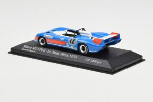 Matra Simca MS670B #12 J-P. Beltoise / J-P. Jabouille / J-P. Jaussaud 24 Hours of Le Mans 1973 Minichamps 1:43 430731112 Pres — immagine 3 di 4